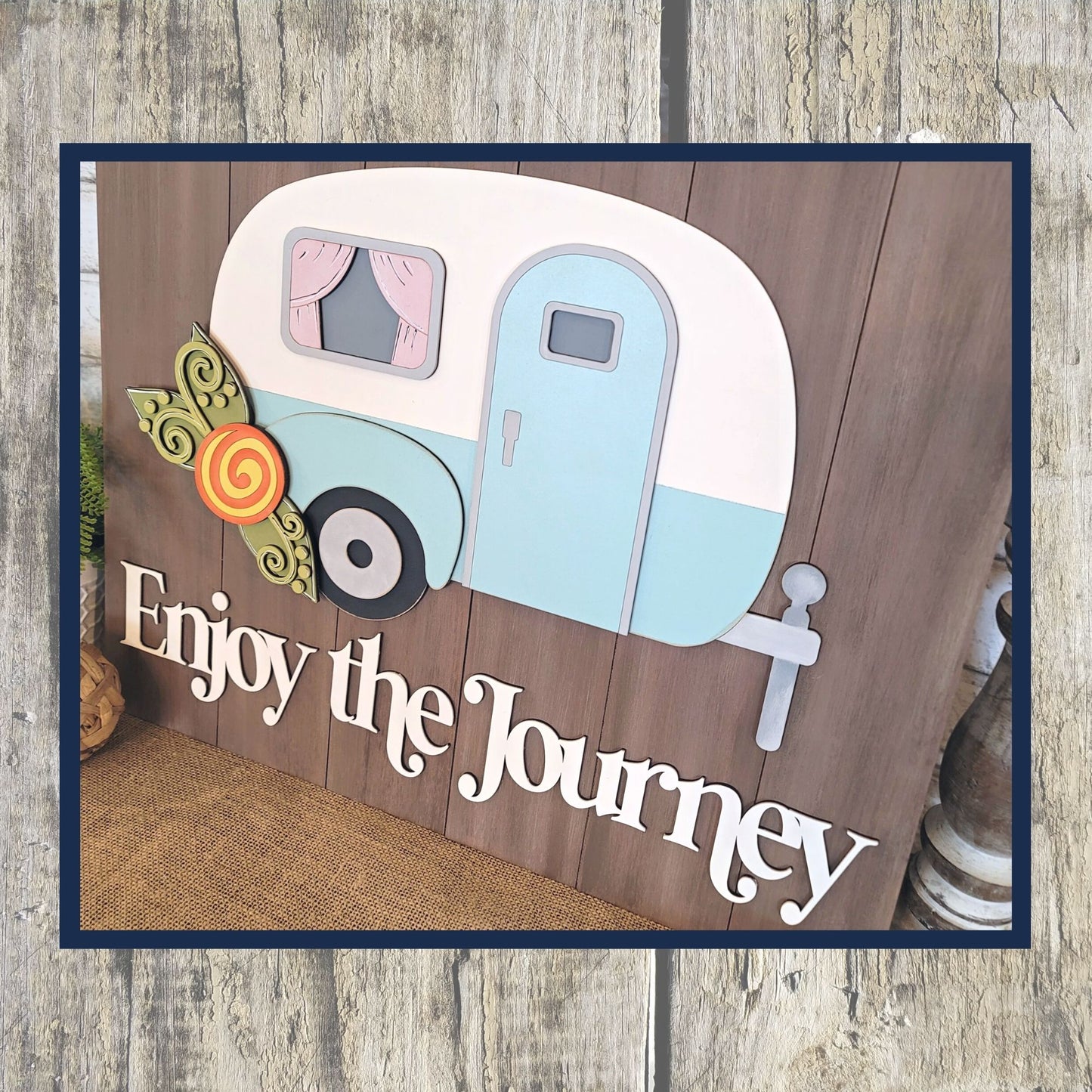 3D Enjoy the Journey Camper