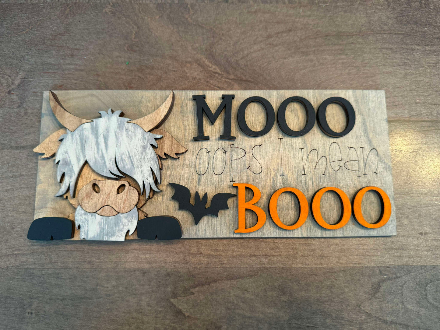 3D Interchangeable Rectangle INSERTS ONLY - Fall and Halloween