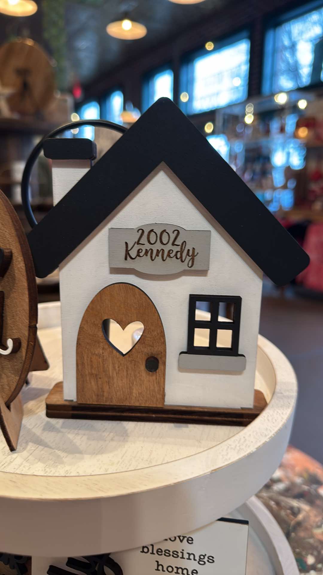 3D Tiered Tray Decor - Family Welcome to our Home