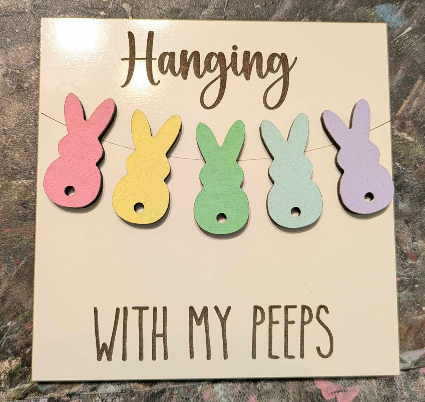 3D Interchangeable Square INSERTS - Easter and Spring