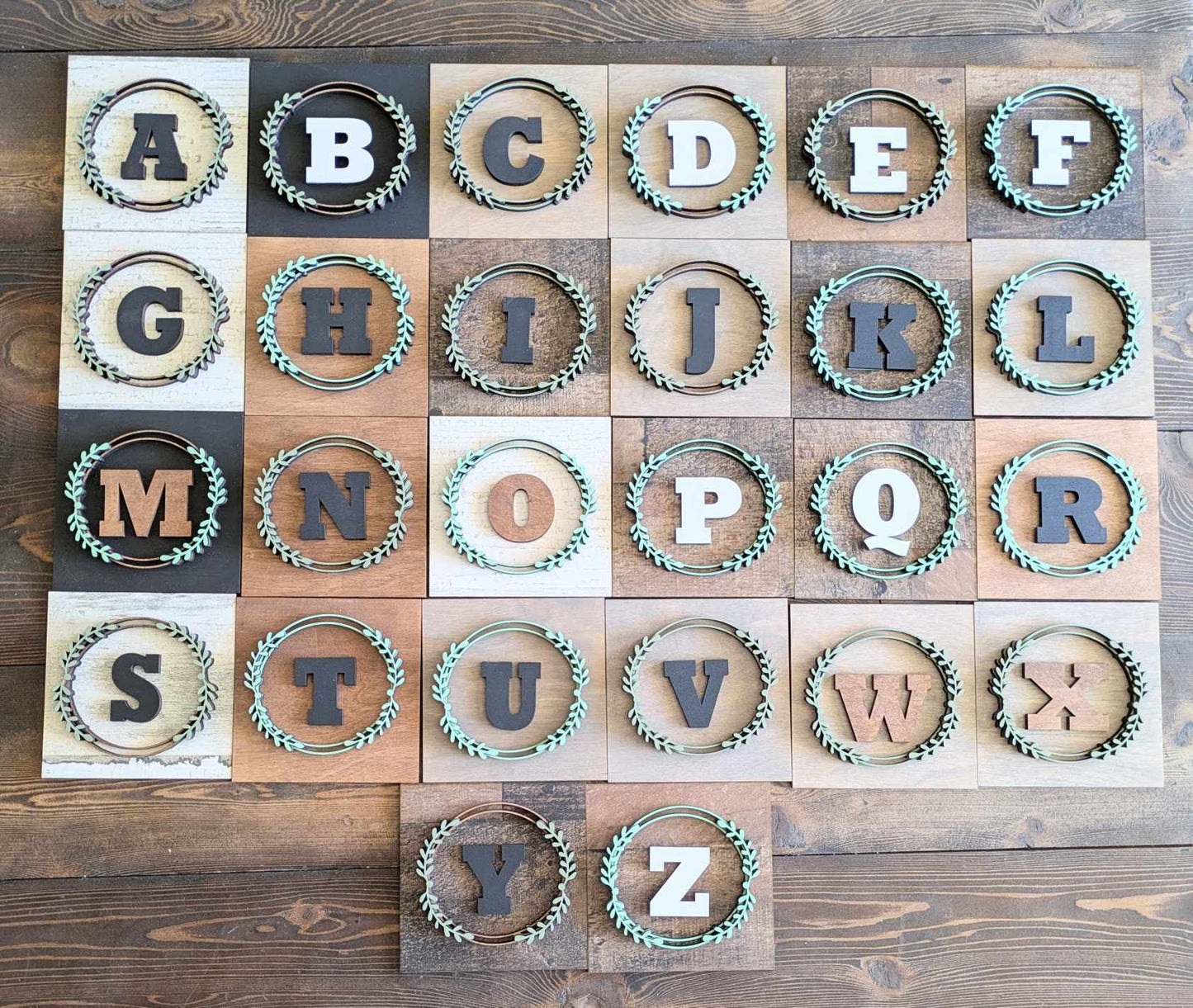 3D Interchangeable Square INSERTS ONLY - Home/Everyday/Birthday