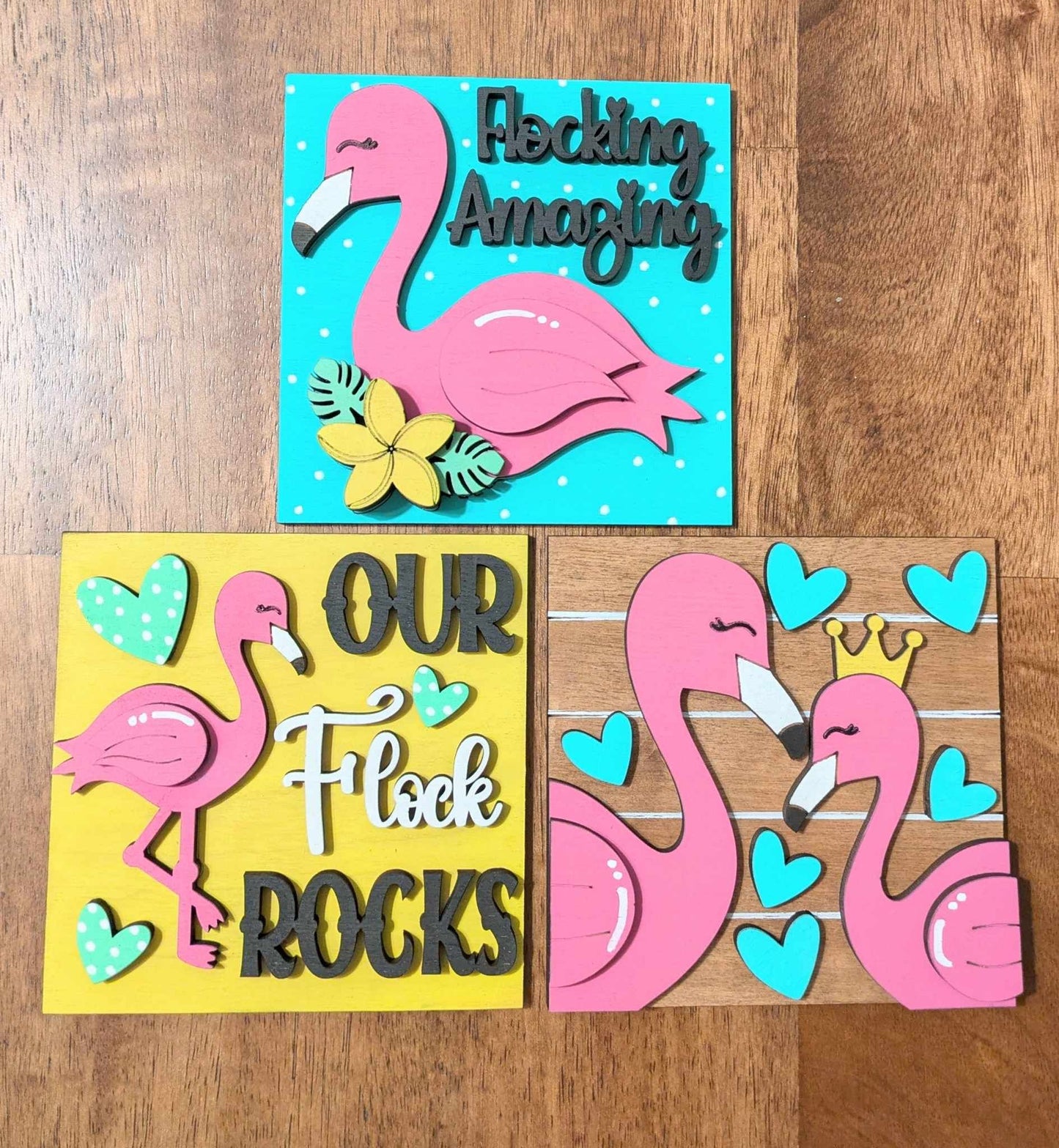 3D Interchangeable Square INSERTS ONLY - Summer