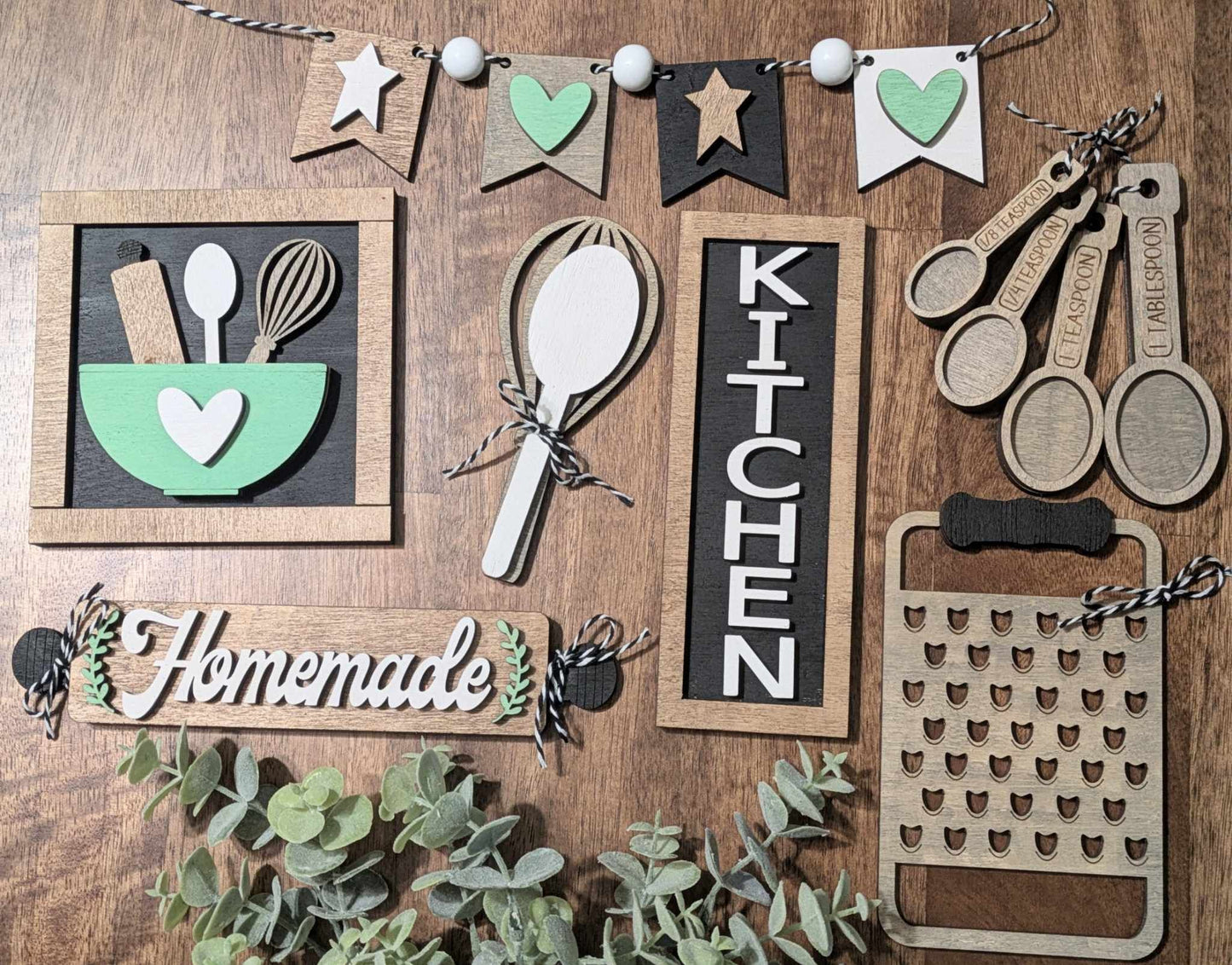 3D Tiered Tray Decor - Kitchen