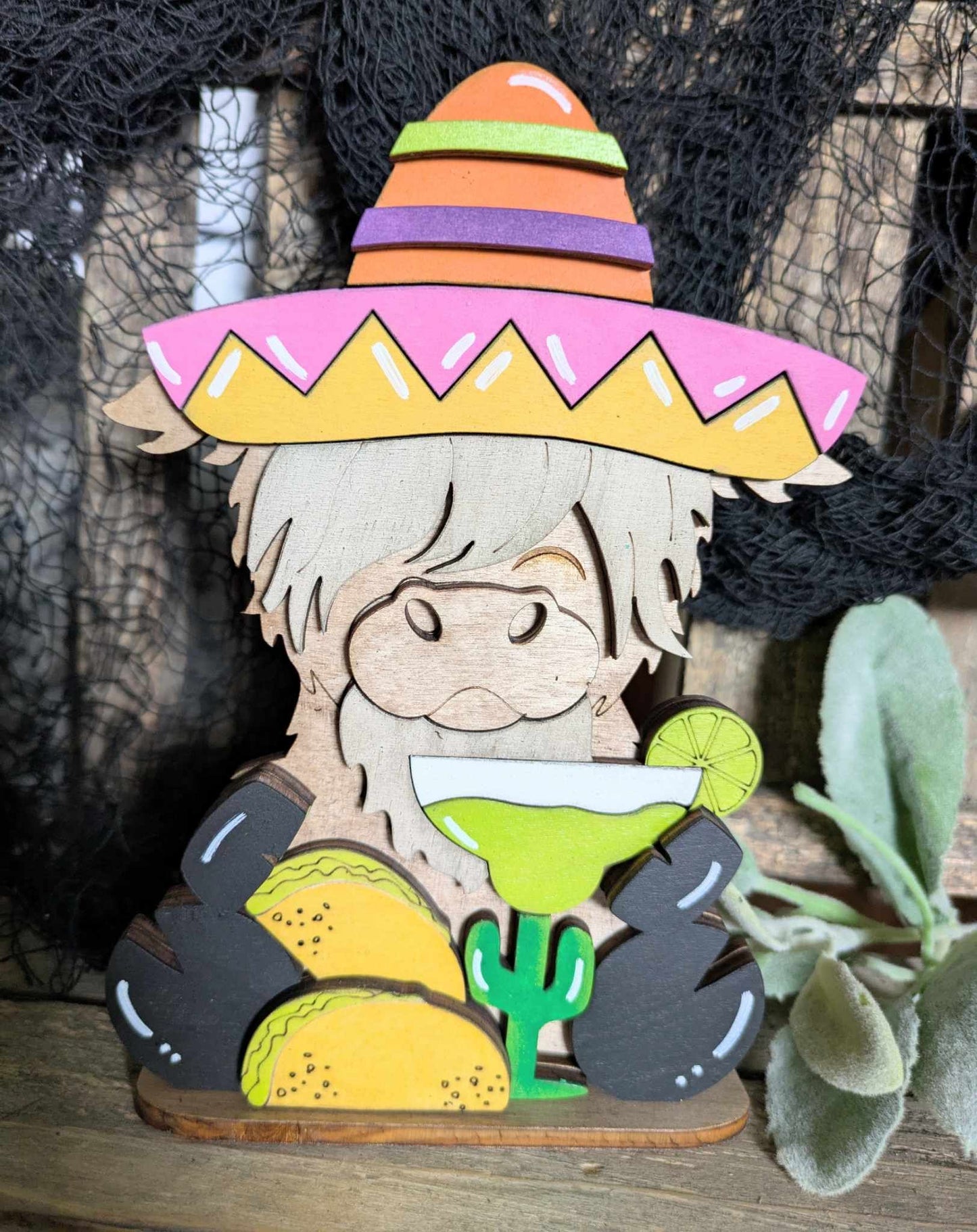 3D Cinco Cow