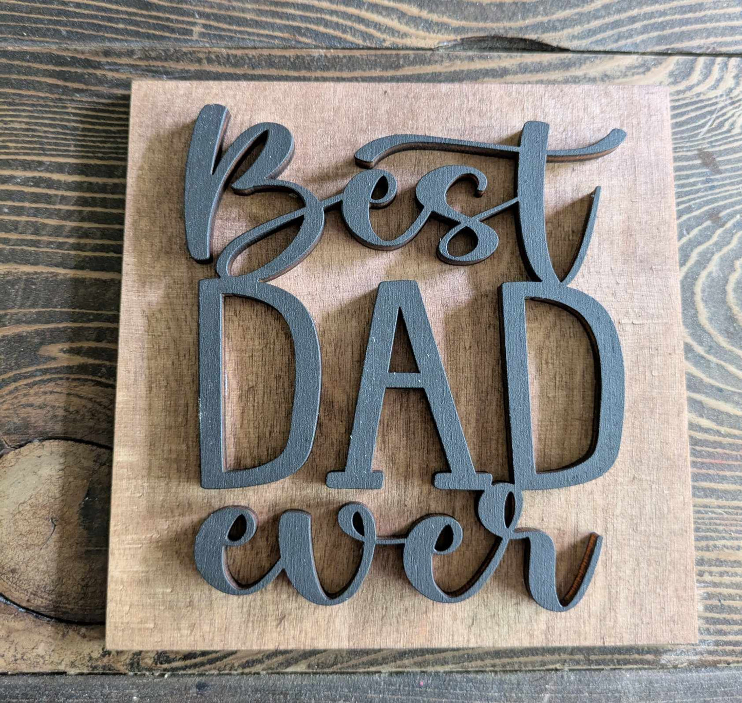 3D Interchangeable Square INSERTS ONLY - Mothers Day/Fathers Day