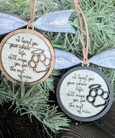 Ornament - Pet I loved you your whole life