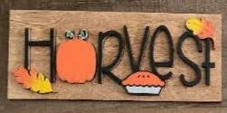 3D Interchangeable Rectangle INSERTS ONLY - Fall and Halloween