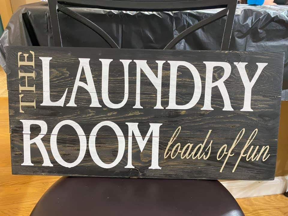 The laundry room loads of fun