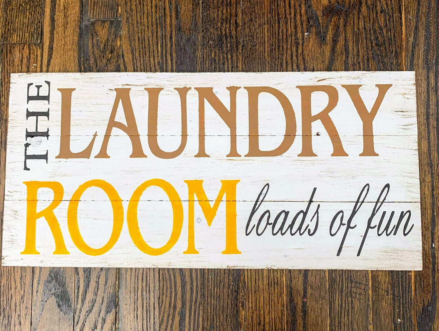 The laundry room loads of fun