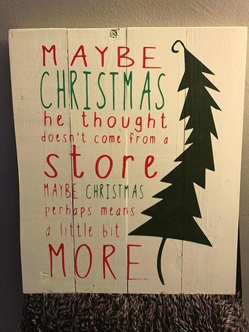 Maybe Christmas he thought doesn't come from a store with tree