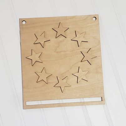 3D Star-Spangled Hanger
