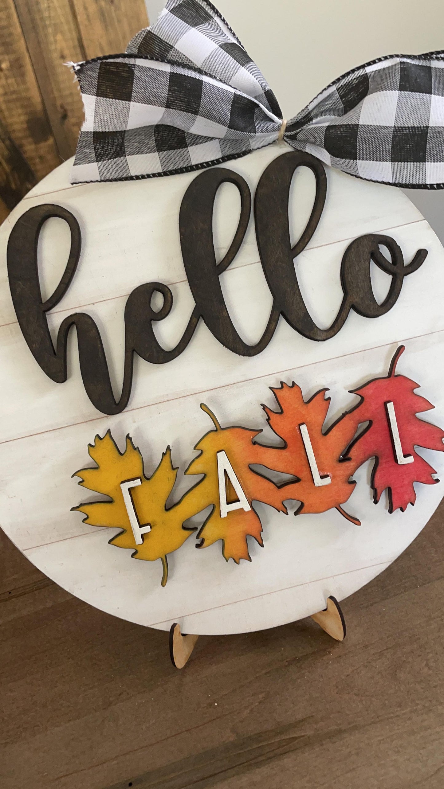 3D Interchangeable Hello Seasonal Round INSERTS