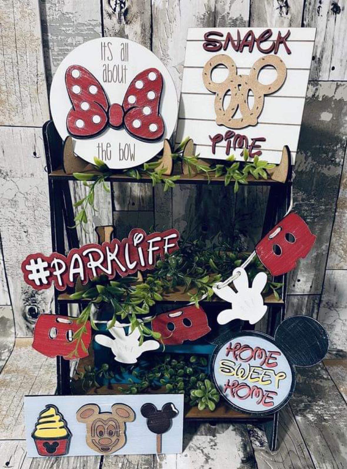 3D Tiered Tray Decor - Diz