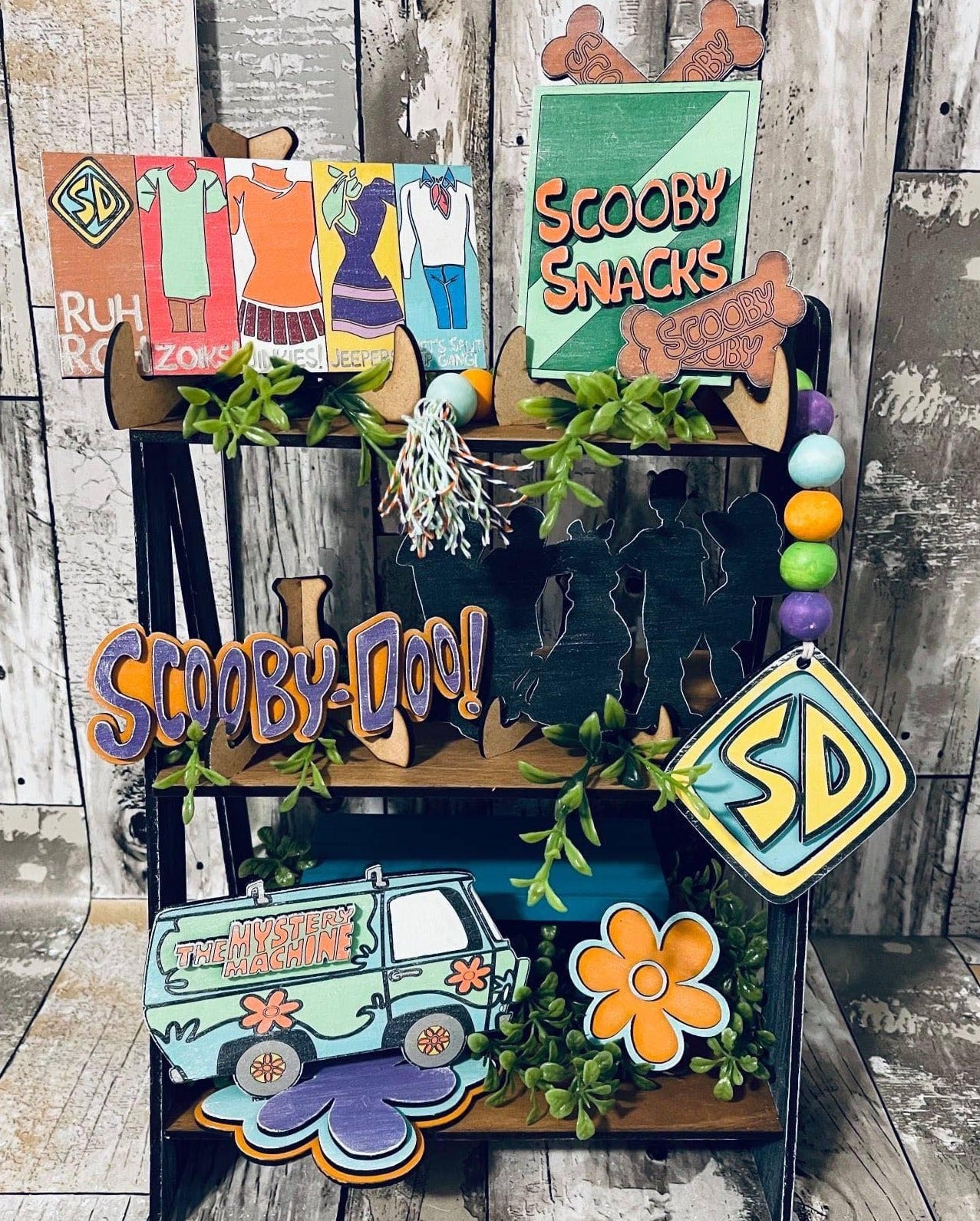 3D Tiered Tray Decor - Scooby Doo