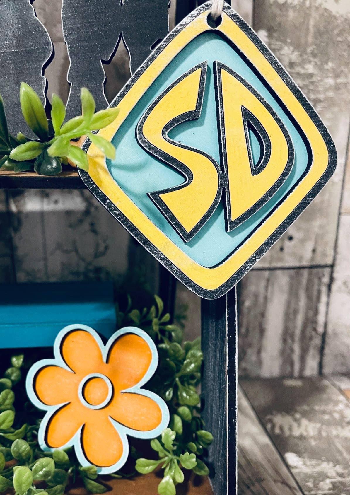 3D Tiered Tray Decor - Scooby Doo