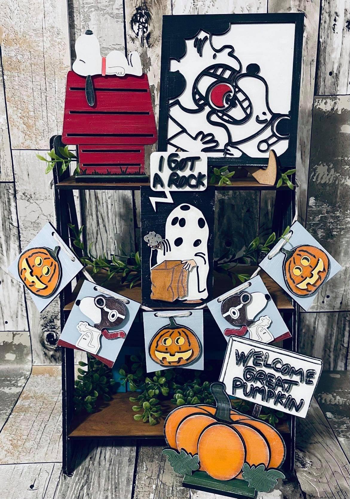 3D Tiered Tray Decor - Snoopy
