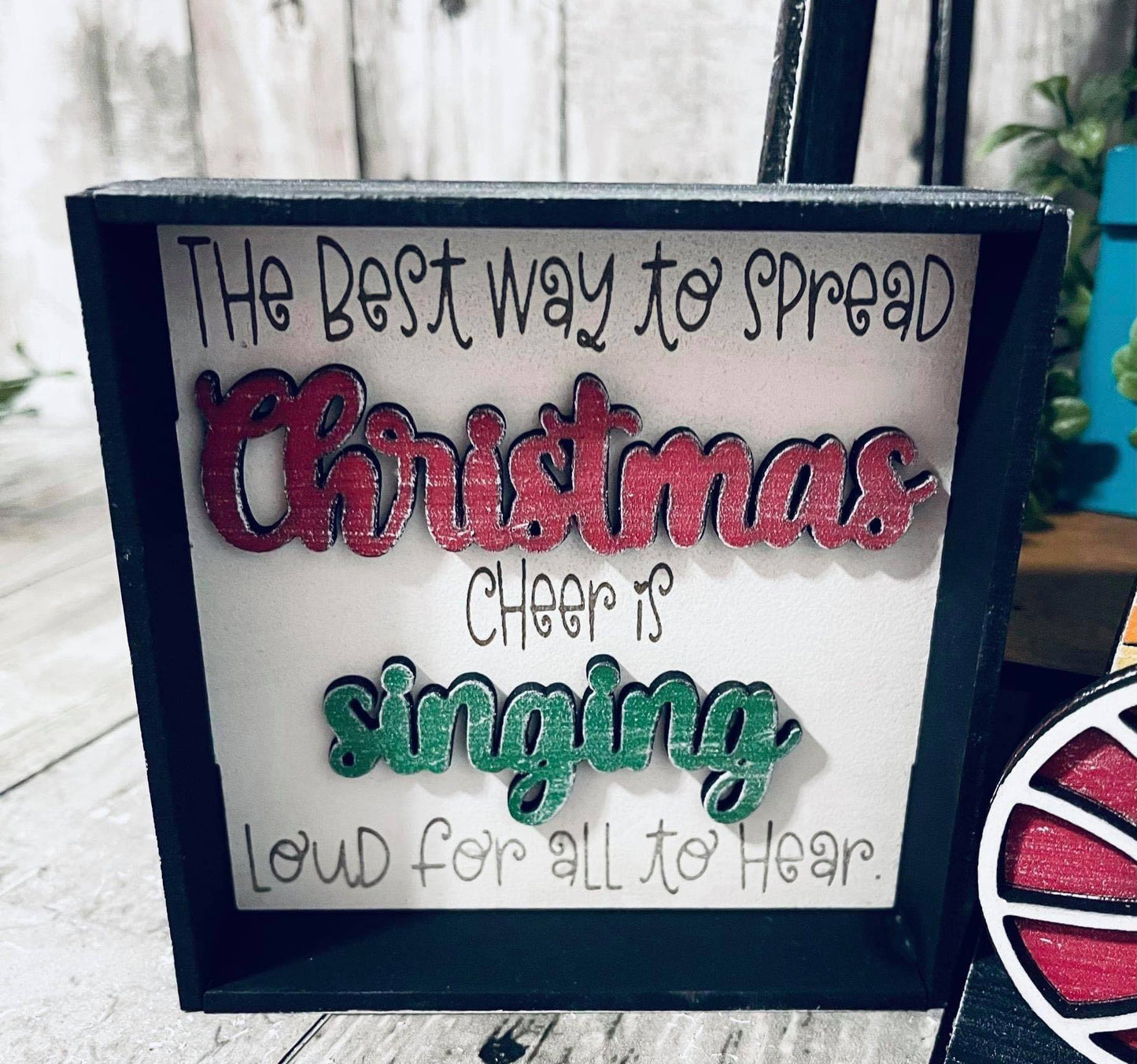 3D Tiered Tray Decor - Elf