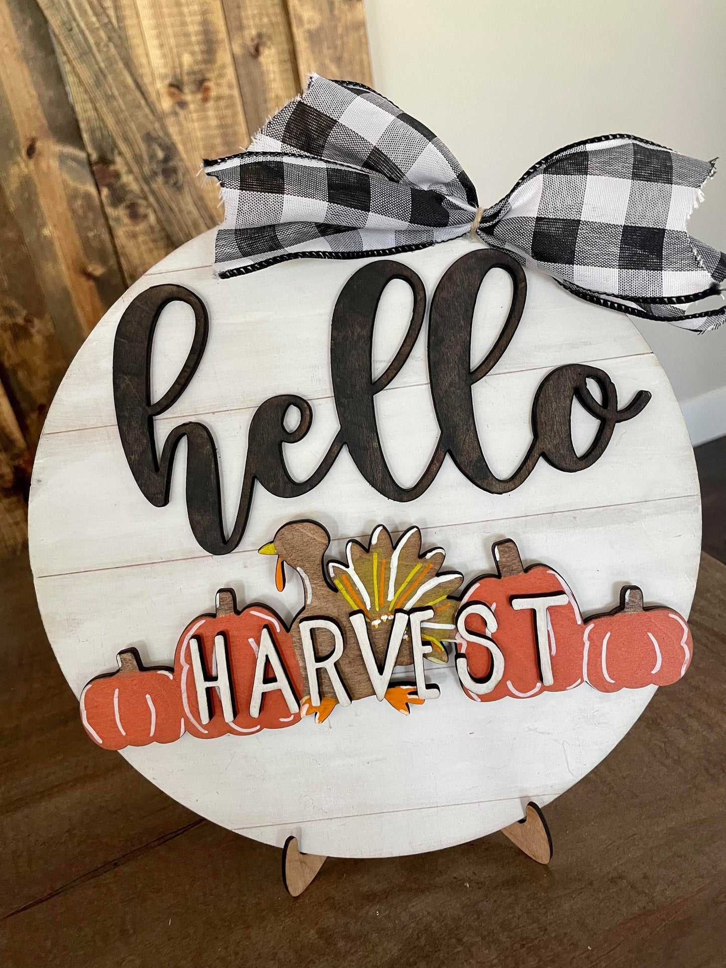 3D Interchangeable Hello Seasonal Round INSERTS