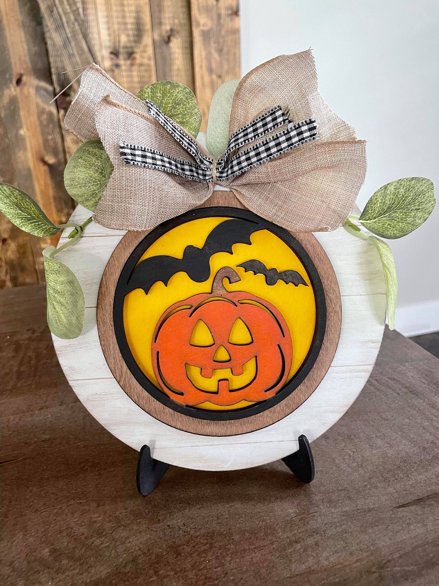 3D Interchangeable Round INSERTS - Fall & Halloween