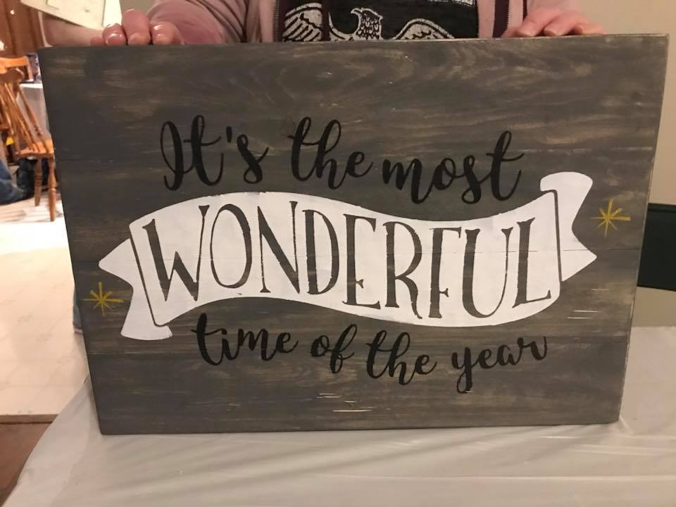 Its the most wonderful time of the year with banner