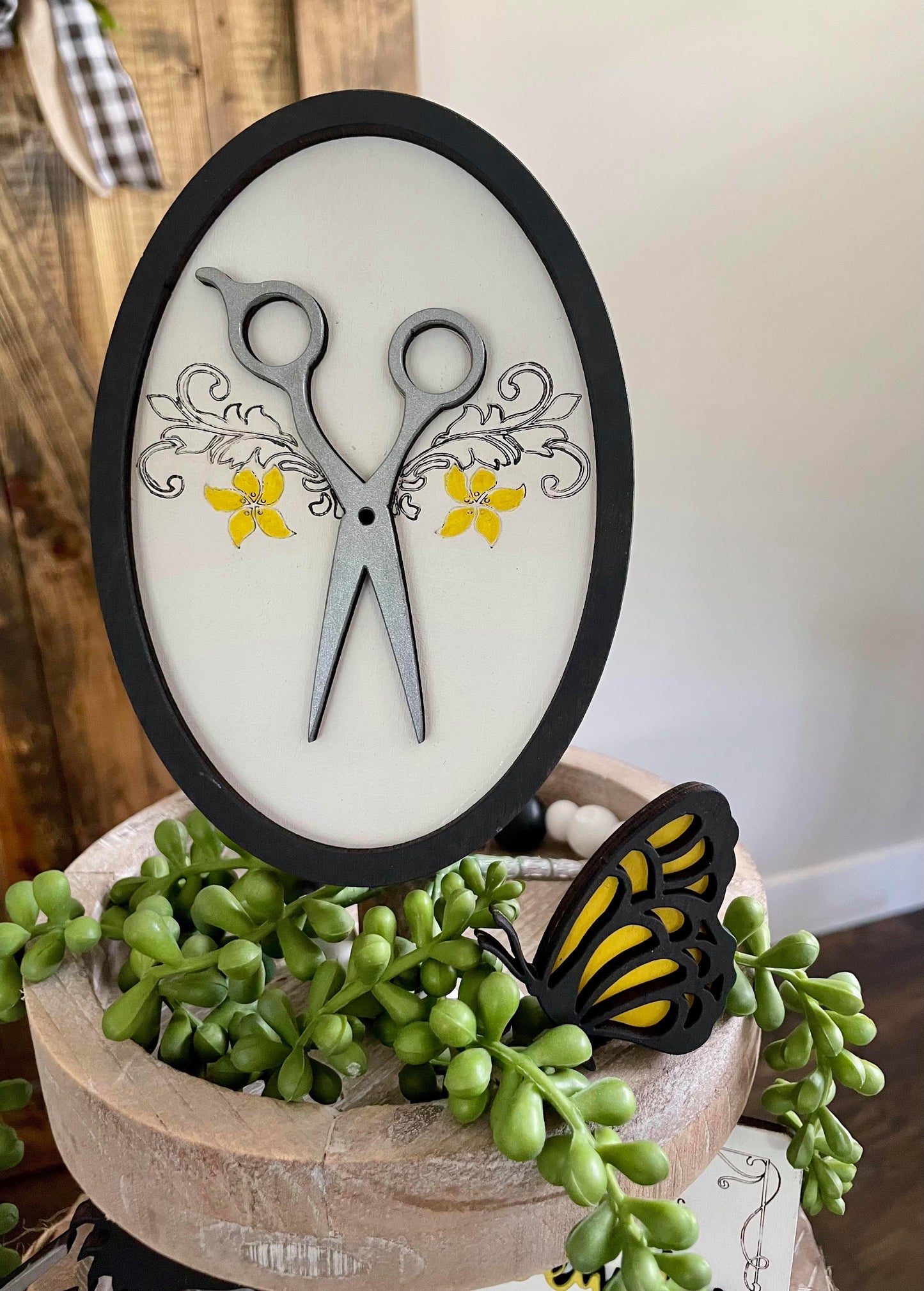 3D Tiered Tray Decor - Edward Scissorhand