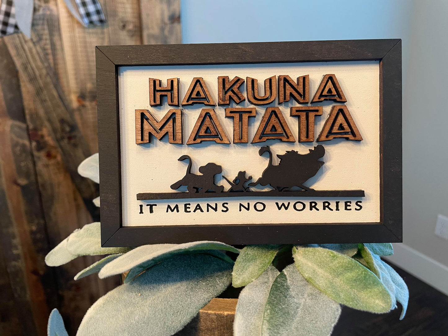 3D Tiered Tray Decor - Lion King