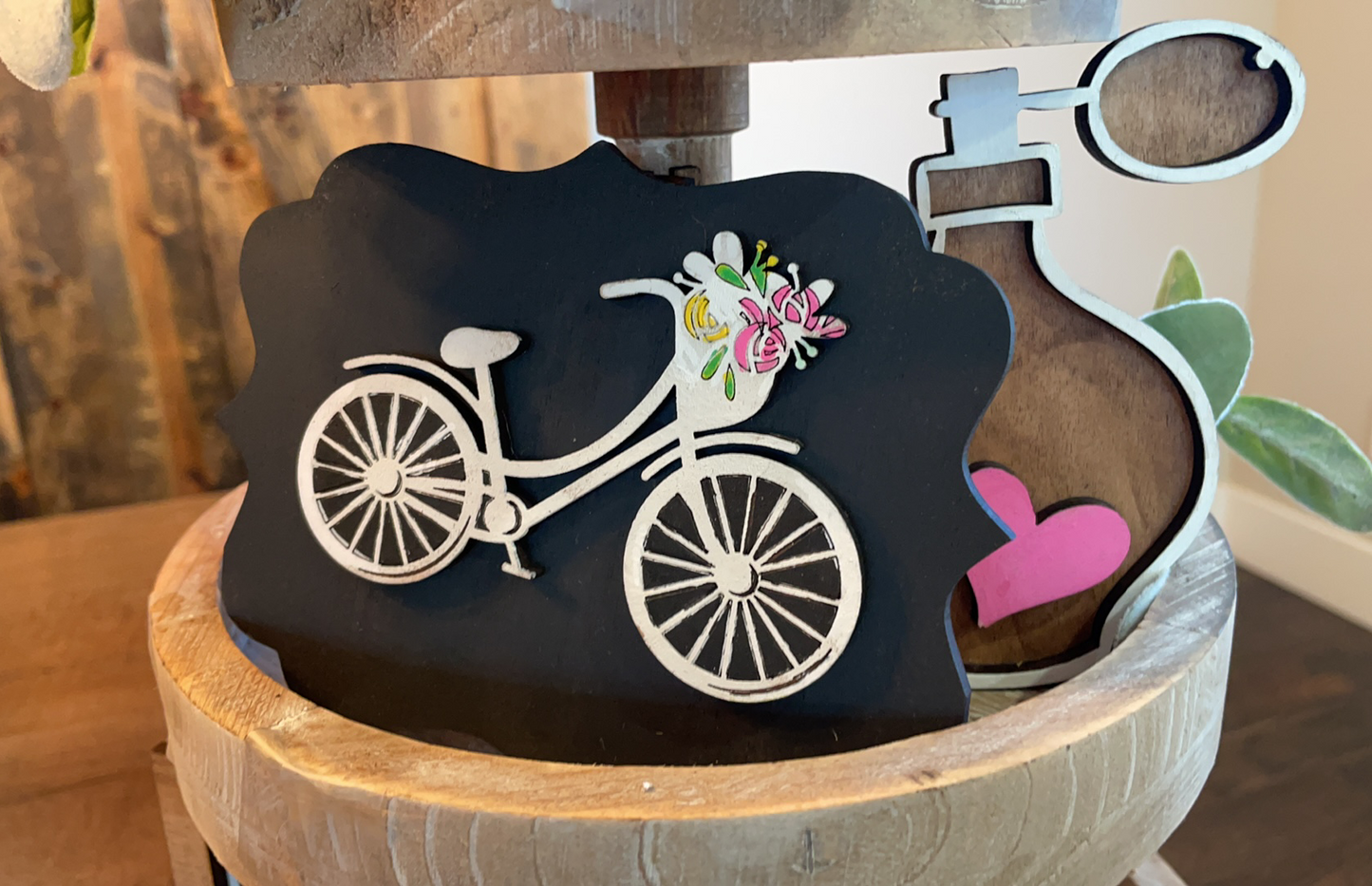 3D Tiered Tray Decor - Paris