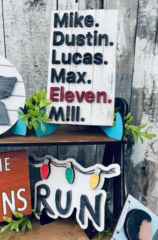 3D Tiered Tray Decor - Stranger Things