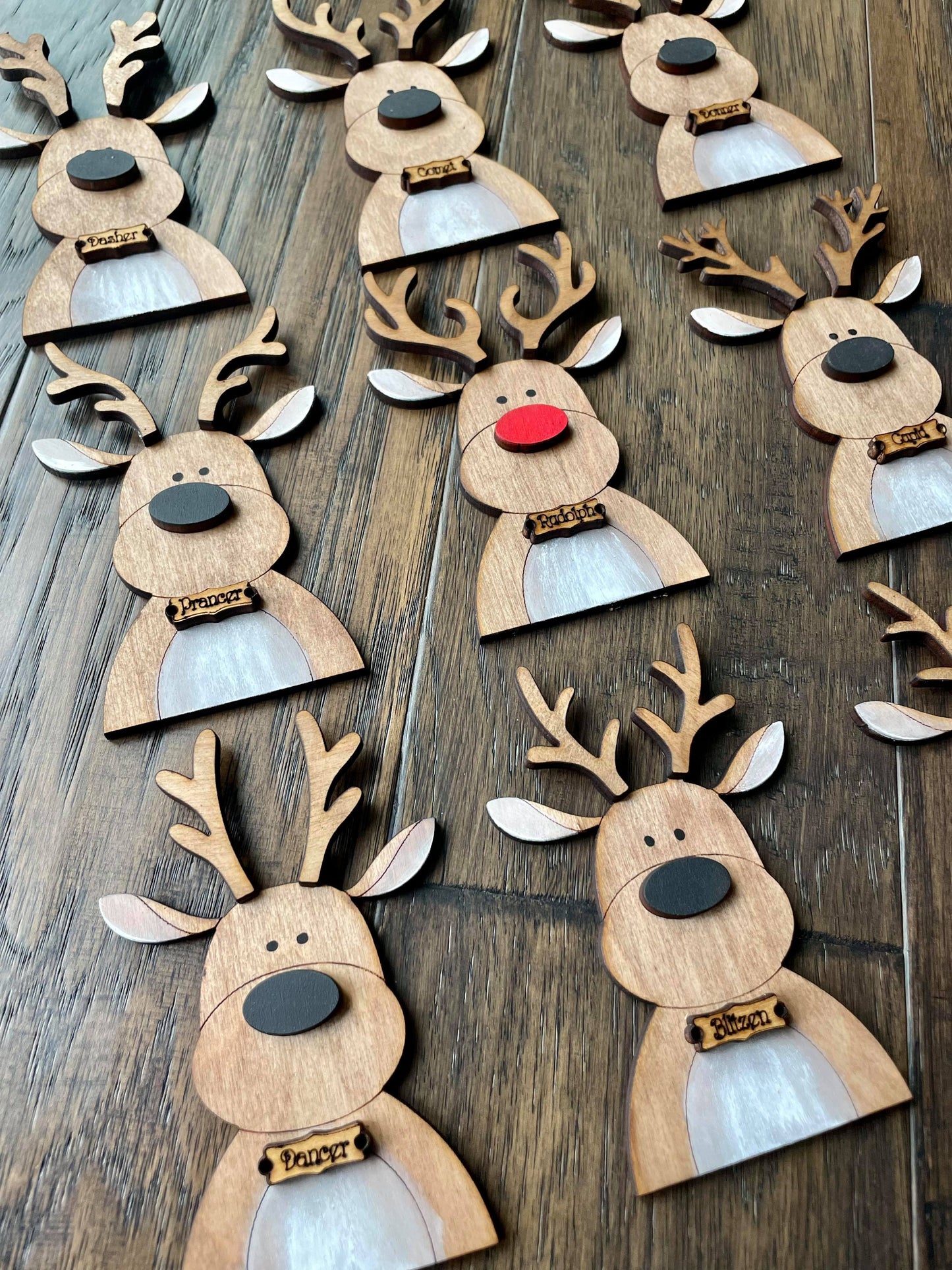 3D Santas Reindeer