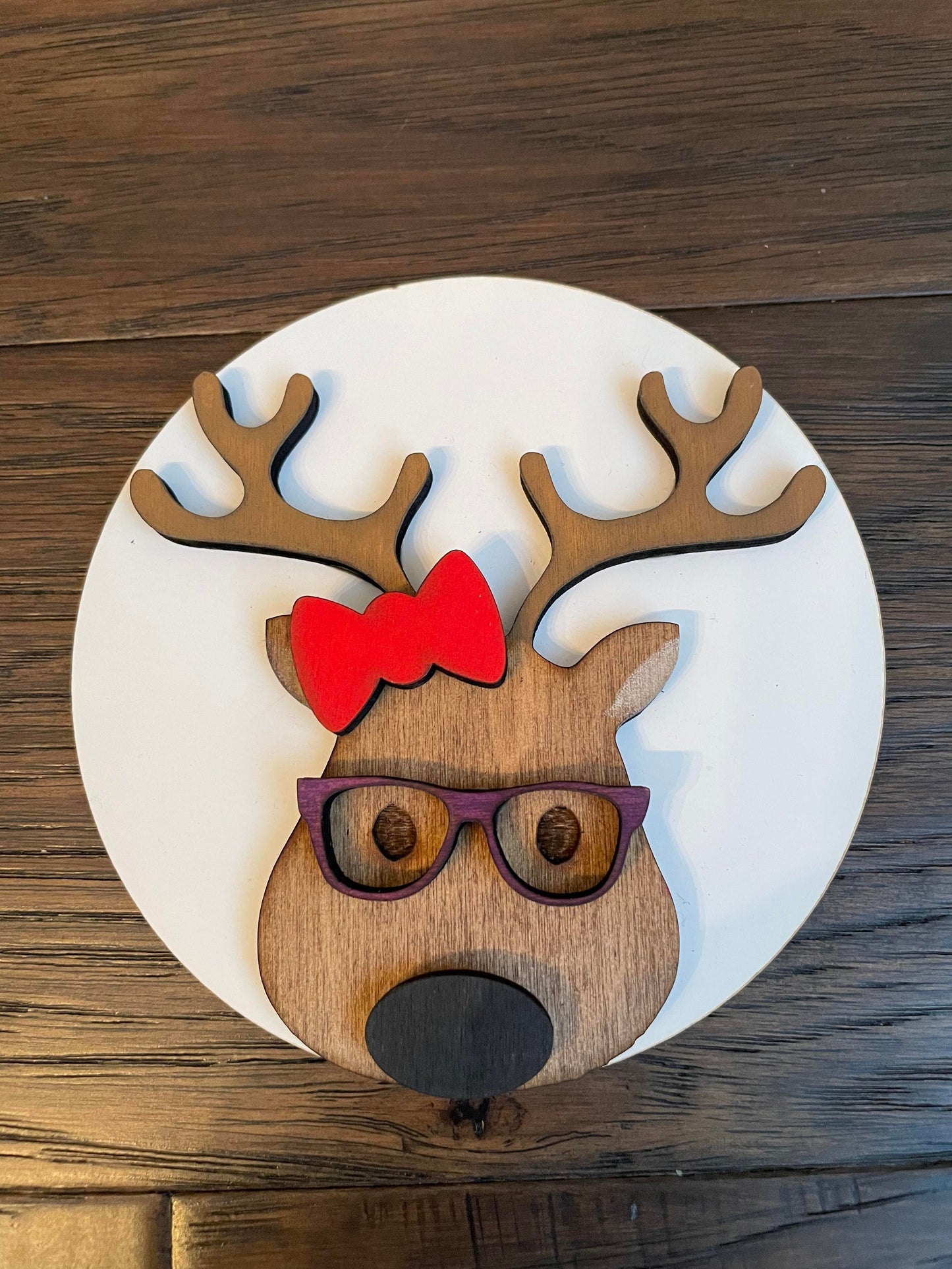 3D Interchangeable Round INSERTS - Winter and Christmas