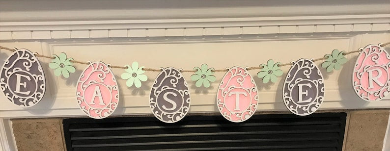 3D Banner - Easter