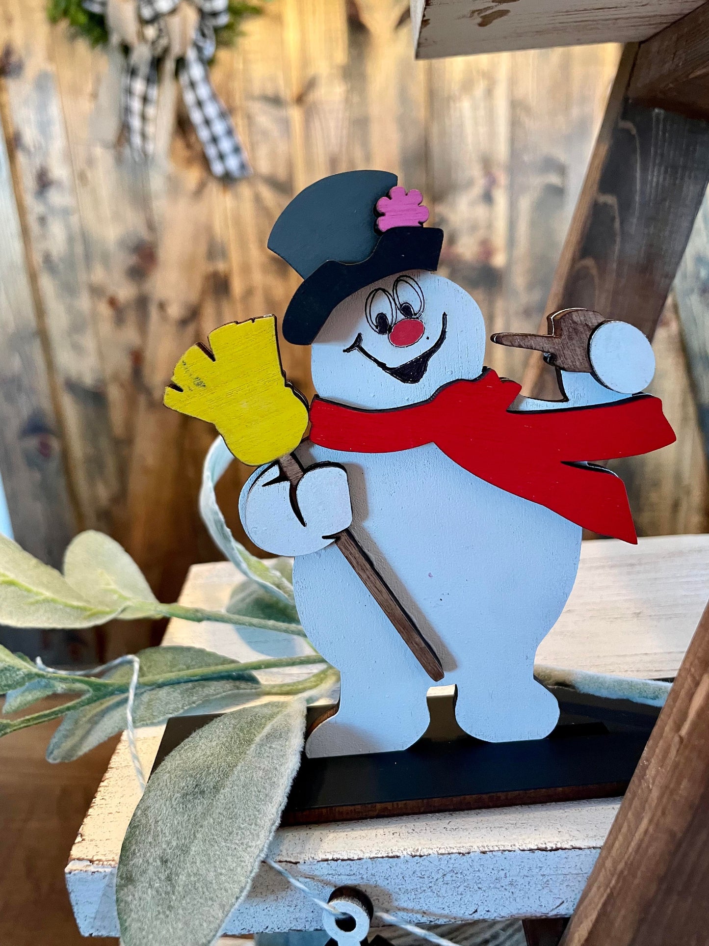 3D Tiered Tray Decor - Frosty
