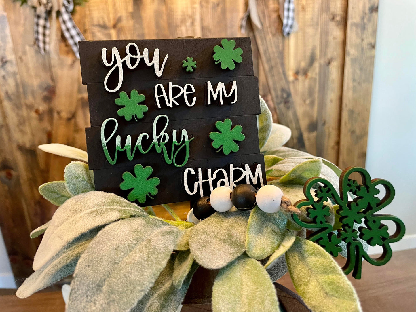 3D Tiered Tray Decor - St Patrick's Day
