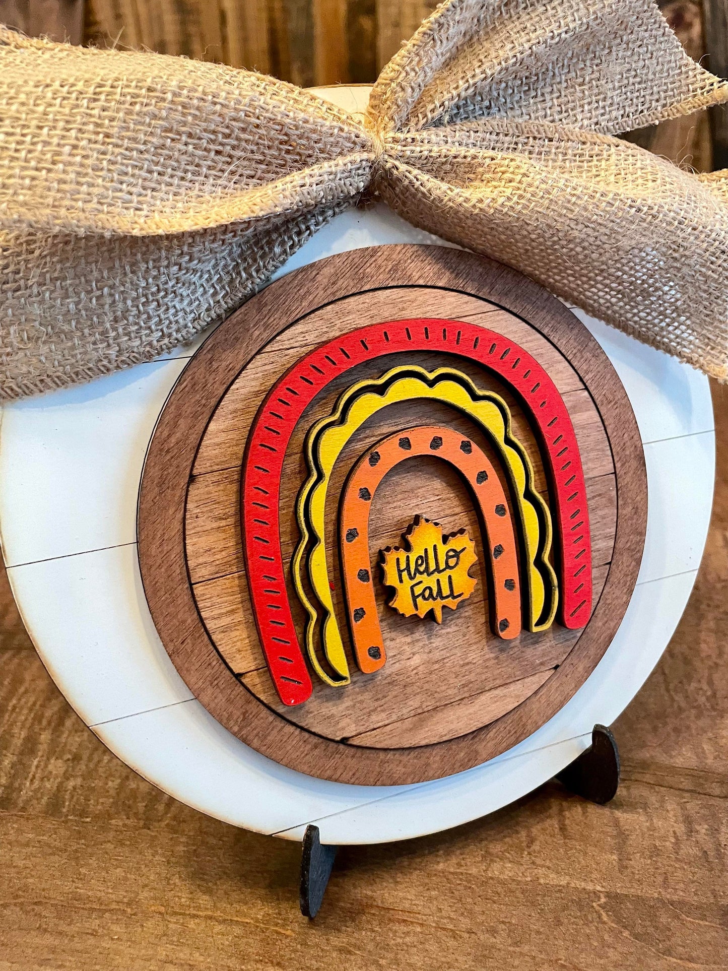 3D Interchangeable Round INSERTS - Fall & Halloween