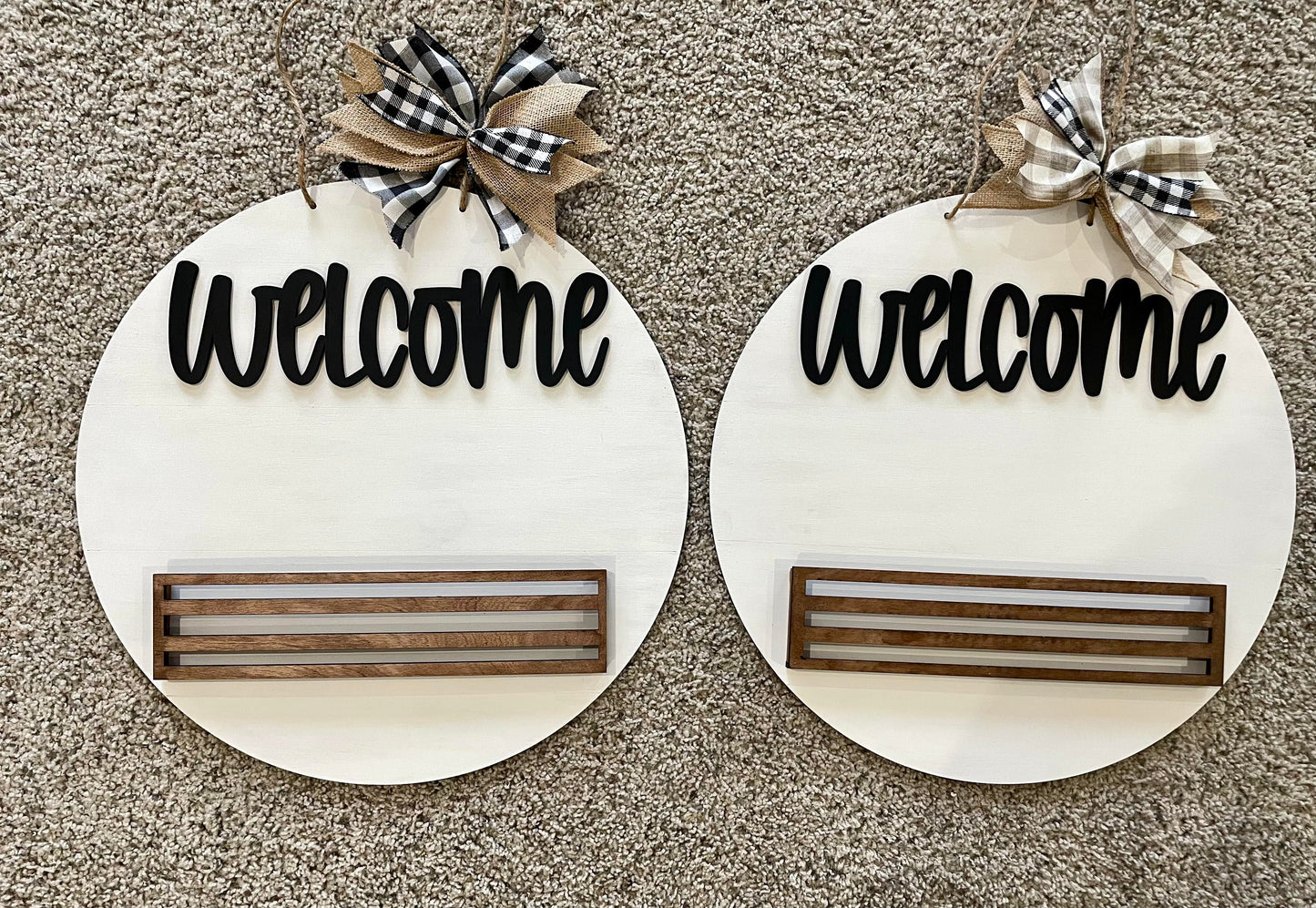 3d Interchangeable Doorhanger Welcome Basket (Doorhanger Base only)