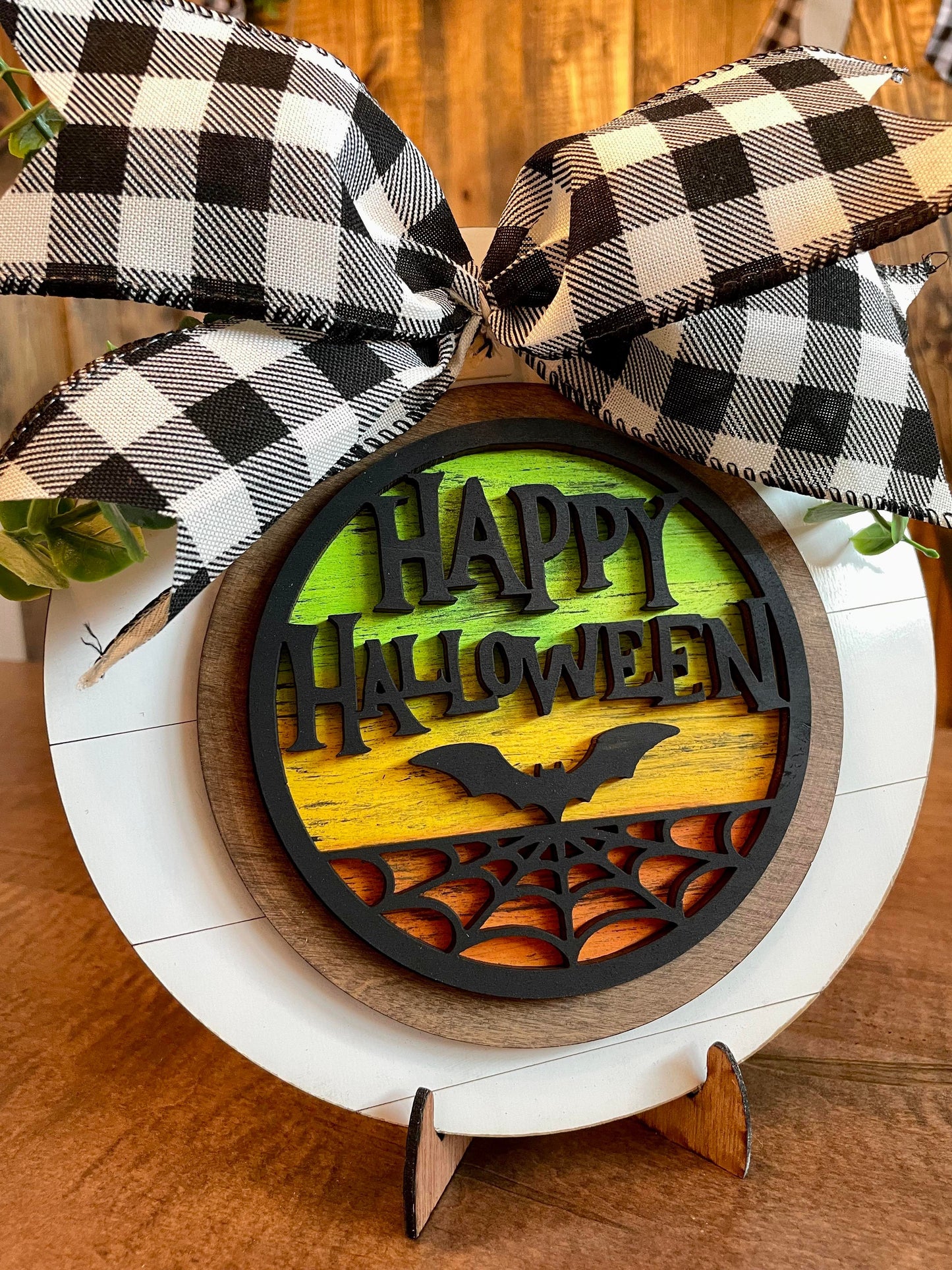 3D Interchangeable Round INSERTS - Fall & Halloween