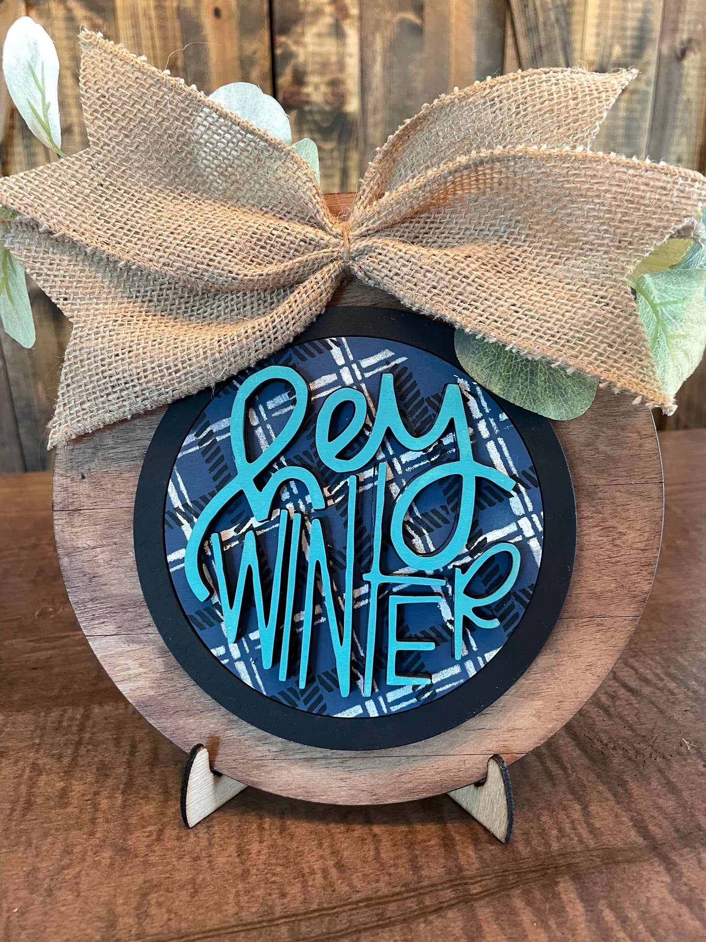 3D Interchangeable Round INSERTS - Winter and Christmas