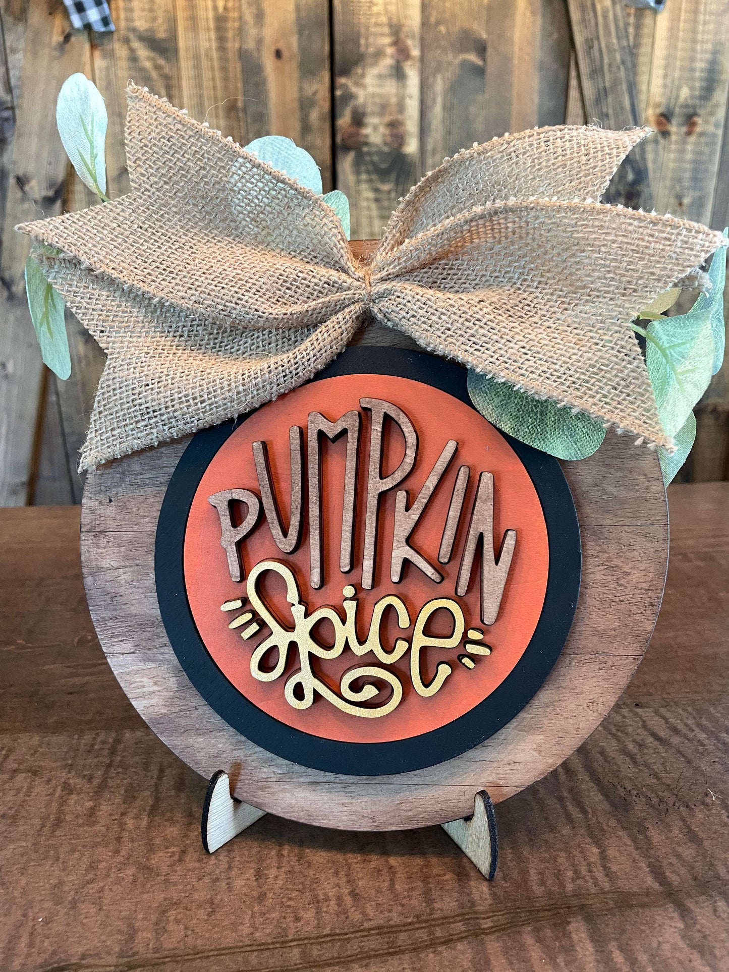 3D Interchangeable Round INSERTS - Fall & Halloween