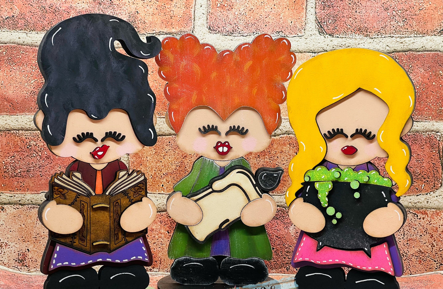 3D Standing H Pocus Sisters