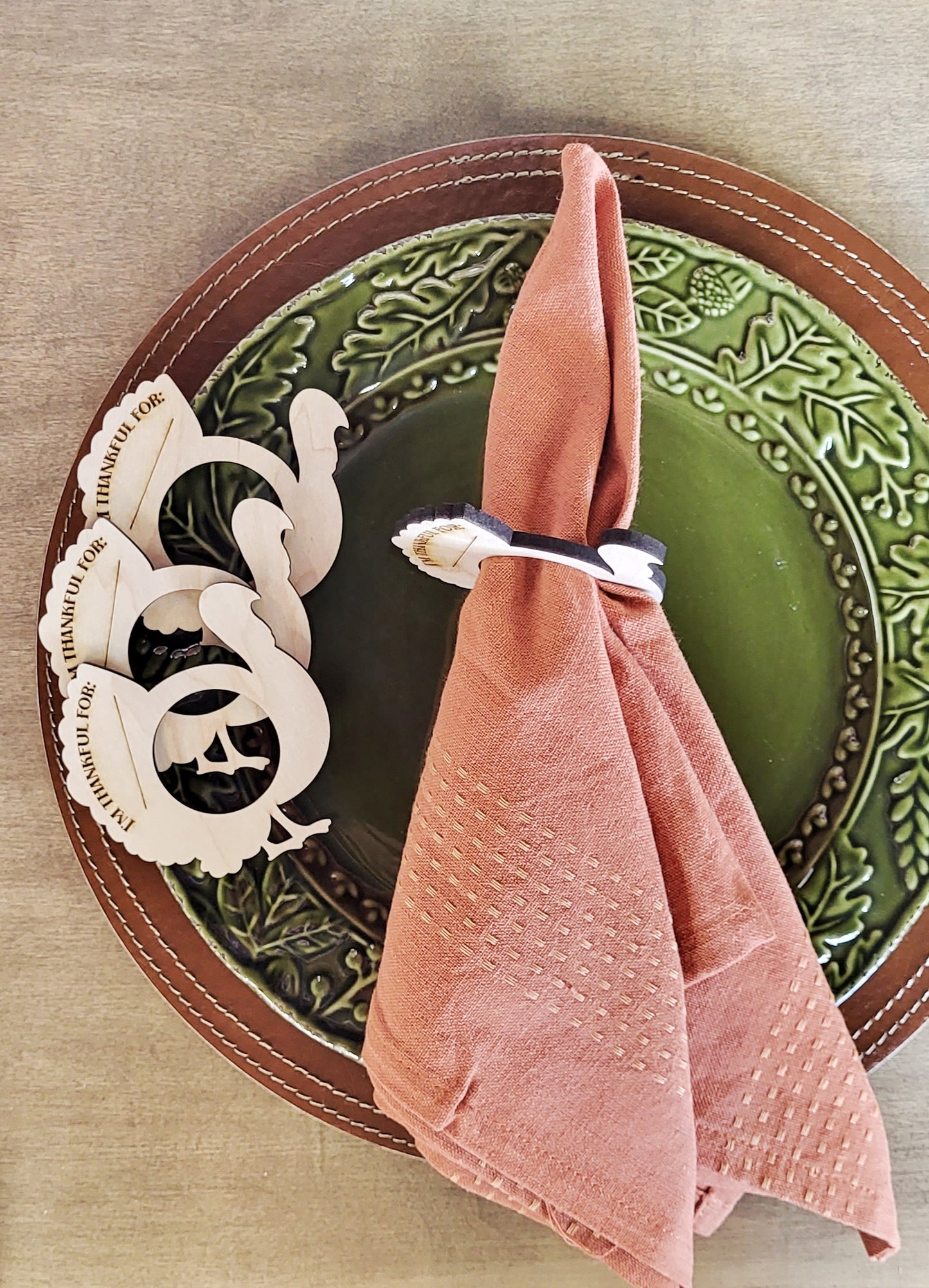 3D Thanksgiving Napkin Holders