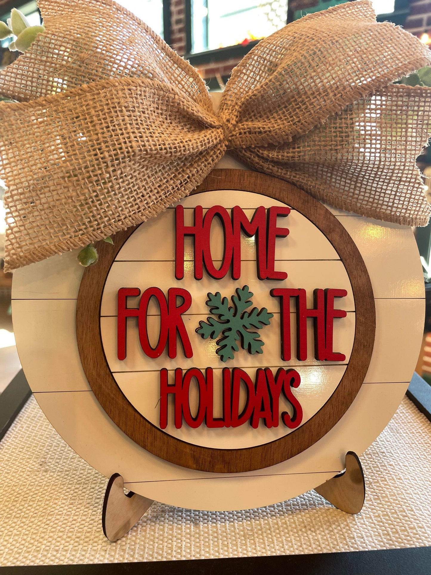 3D Interchangeable Round INSERTS - Winter and Christmas