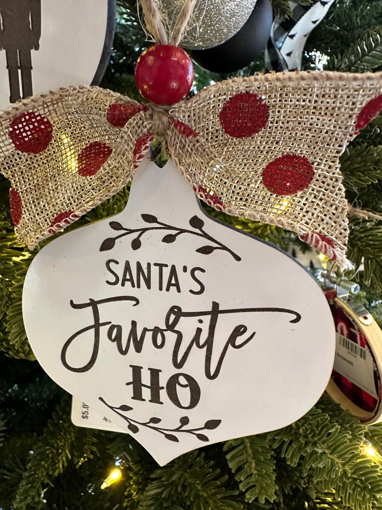 Ornament- Naughty