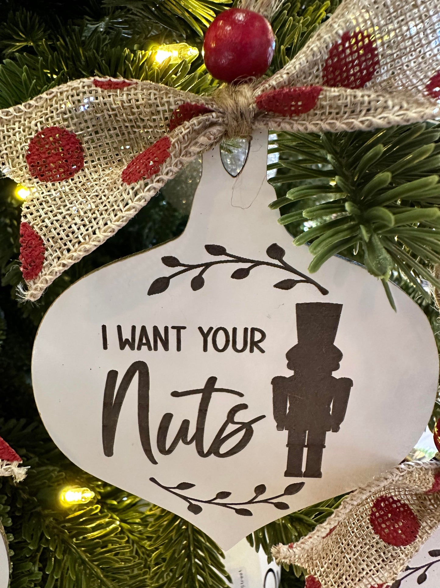 Ornament- Naughty
