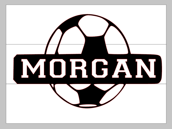 Soccer ball with name