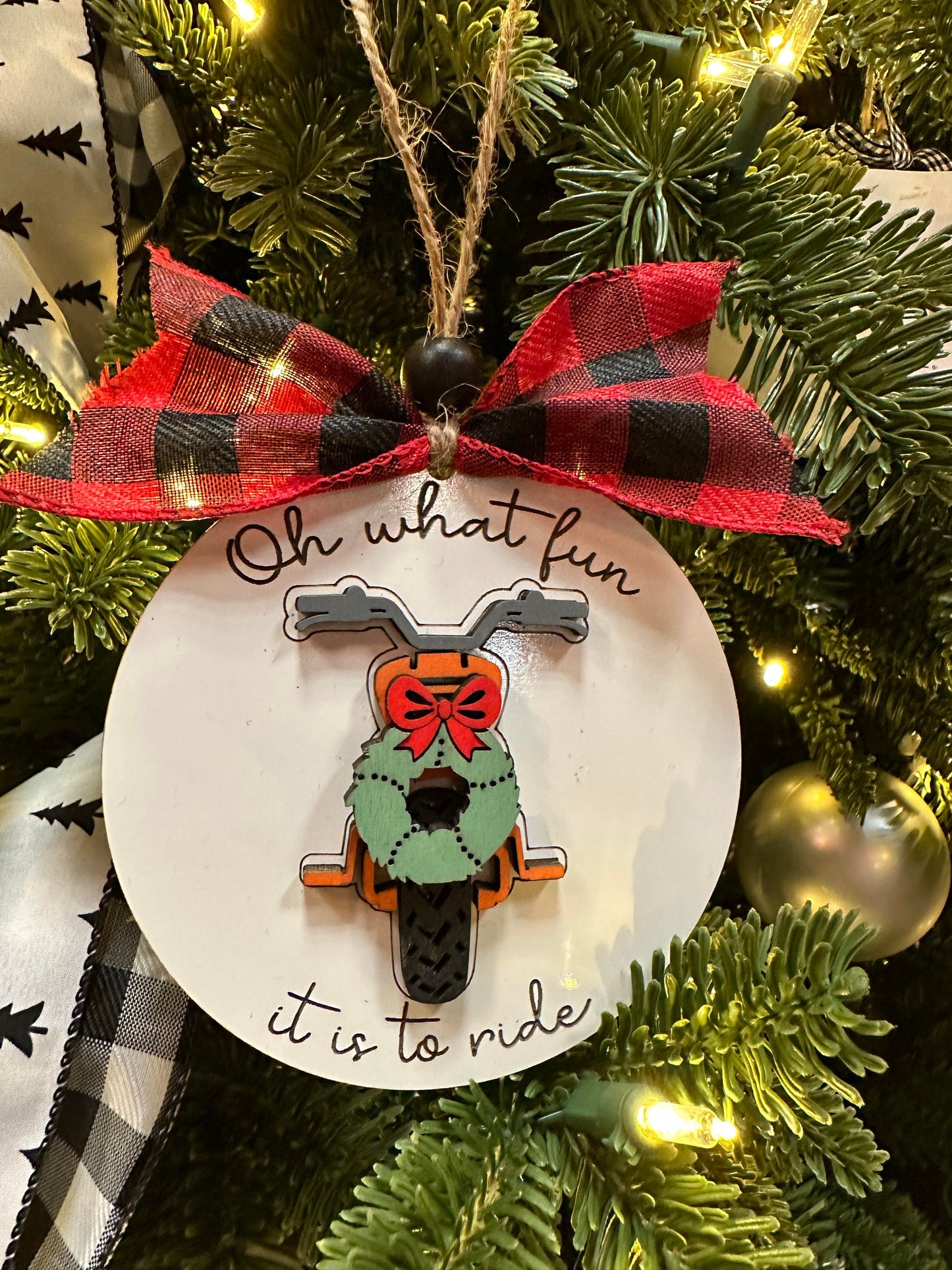 Ornament- Motorcycles, Jeeps, 4wheelers and more