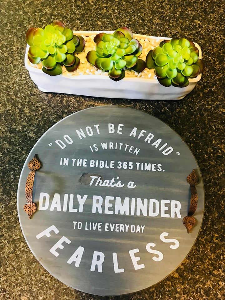 Do not be afraid