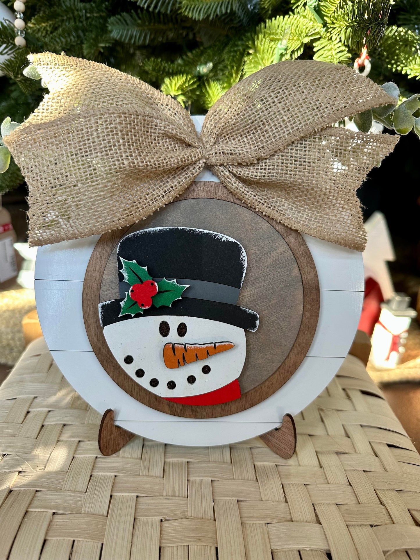 3D Interchangeable Round INSERTS - Winter and Christmas