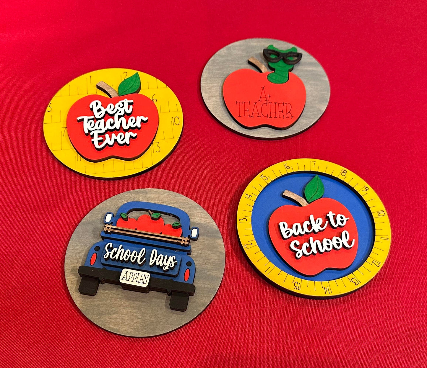 3D Interchangeable Round INSERTS - Home/Everyday