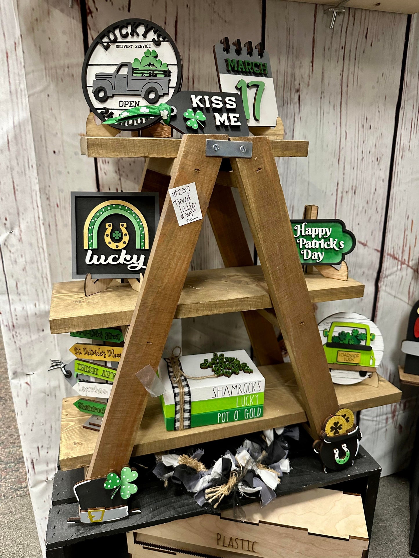 3D Tiered Tray Decor - St Patricks Day - March 17th