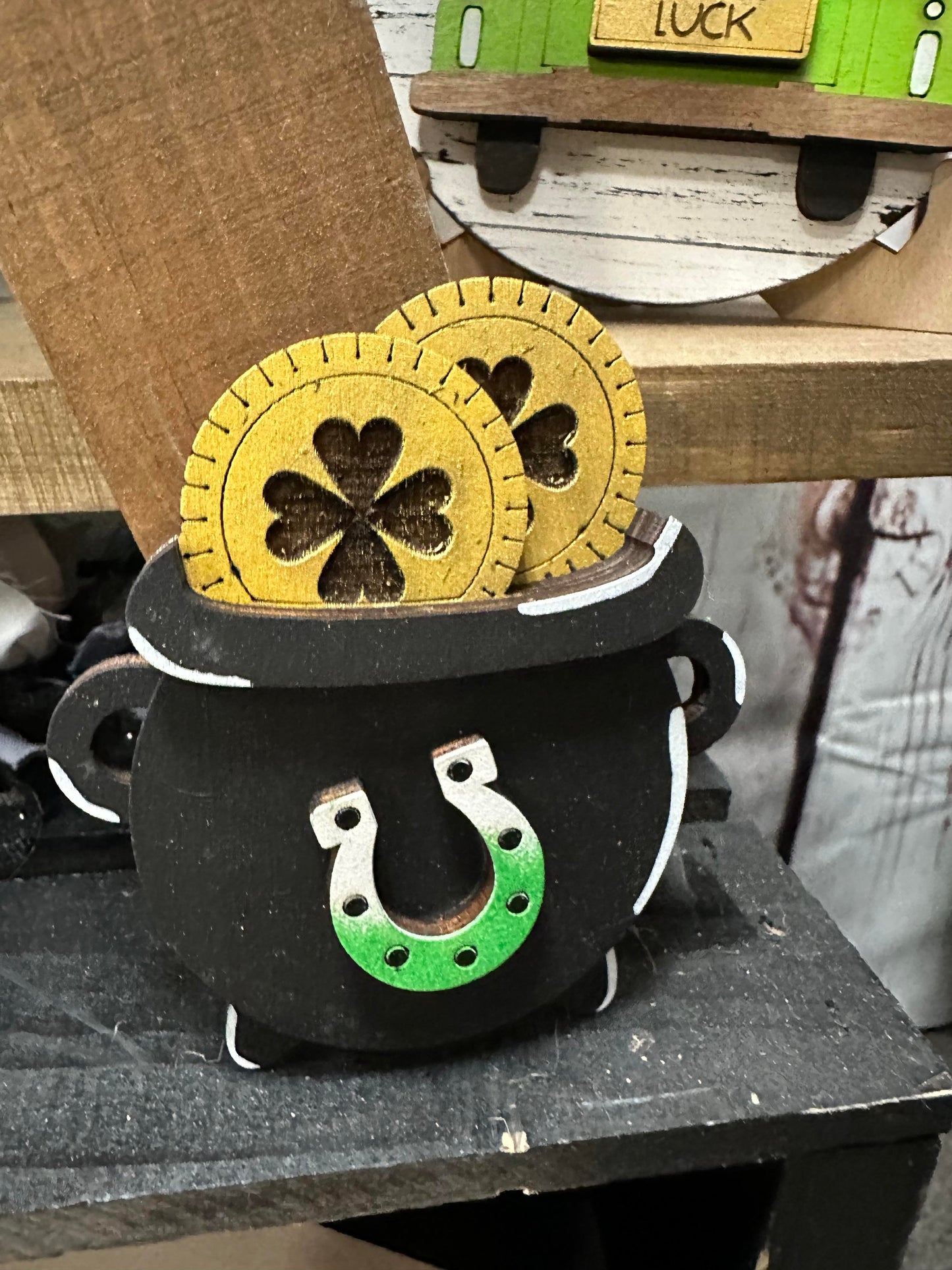 3D Tiered Tray Decor - St Patricks Day - March 17th